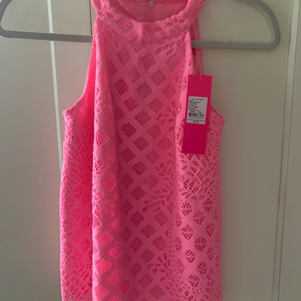 NEW- Lilly Pulitzer Pelican Pink Tank XXS
